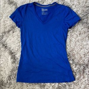 Nike blue dri-fit tee